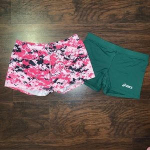 ASICS volleyball shorts bundle